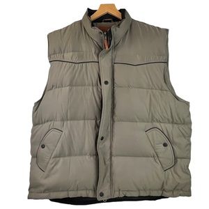 New Outback Trading Down Puffer Vest XXL Tan